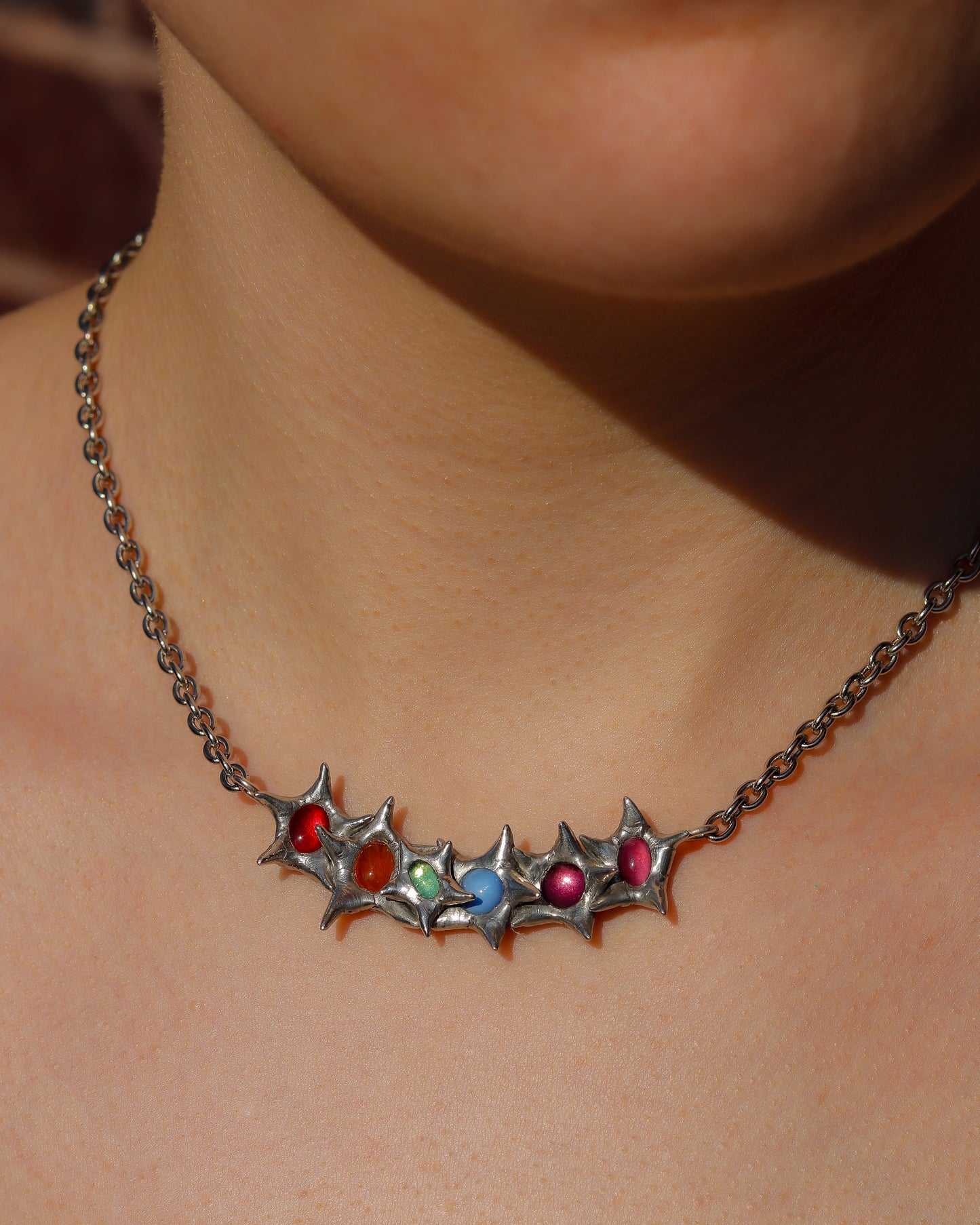 Rainbow Star Necklace (Pride Auction)