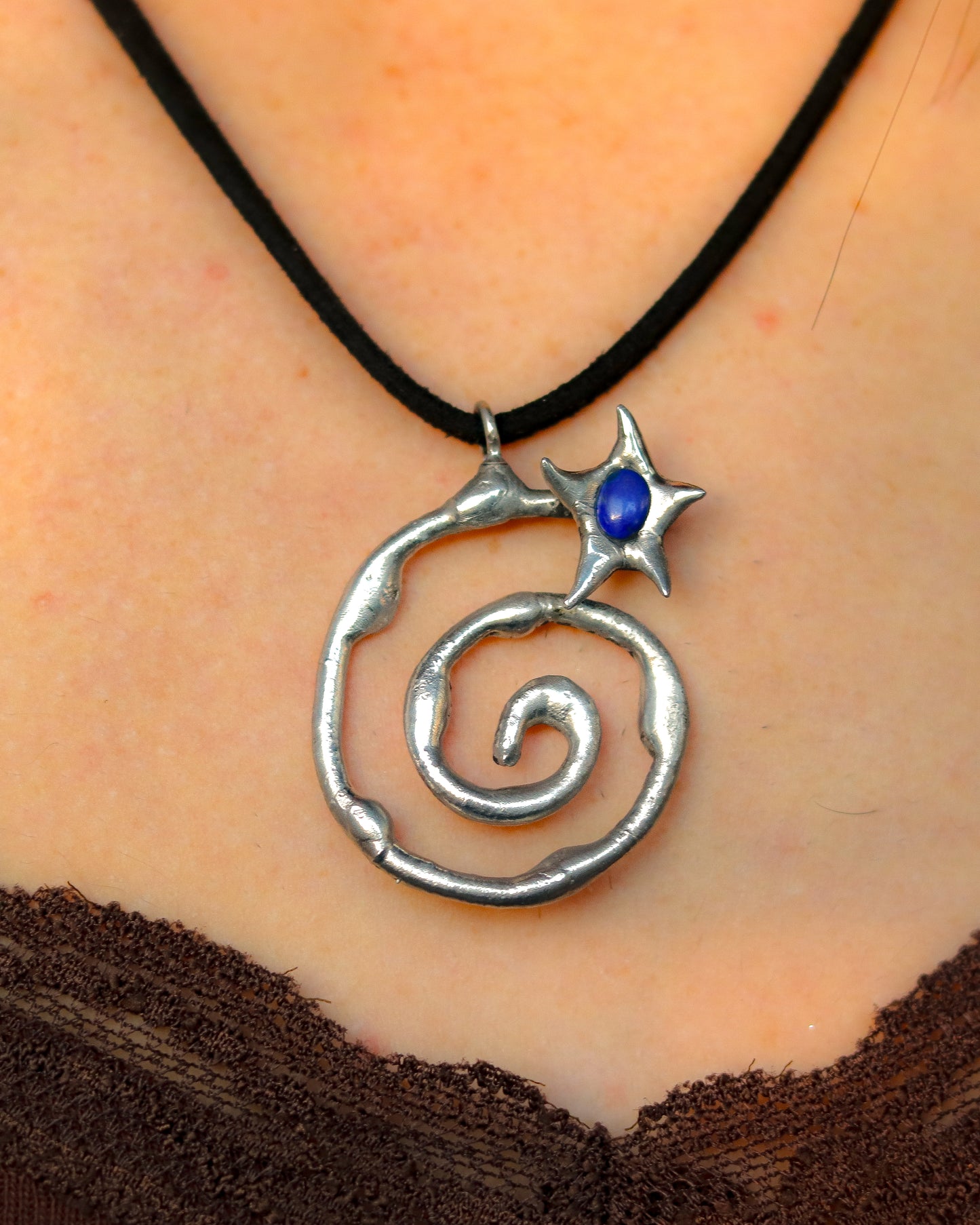 Blue Star Spiral