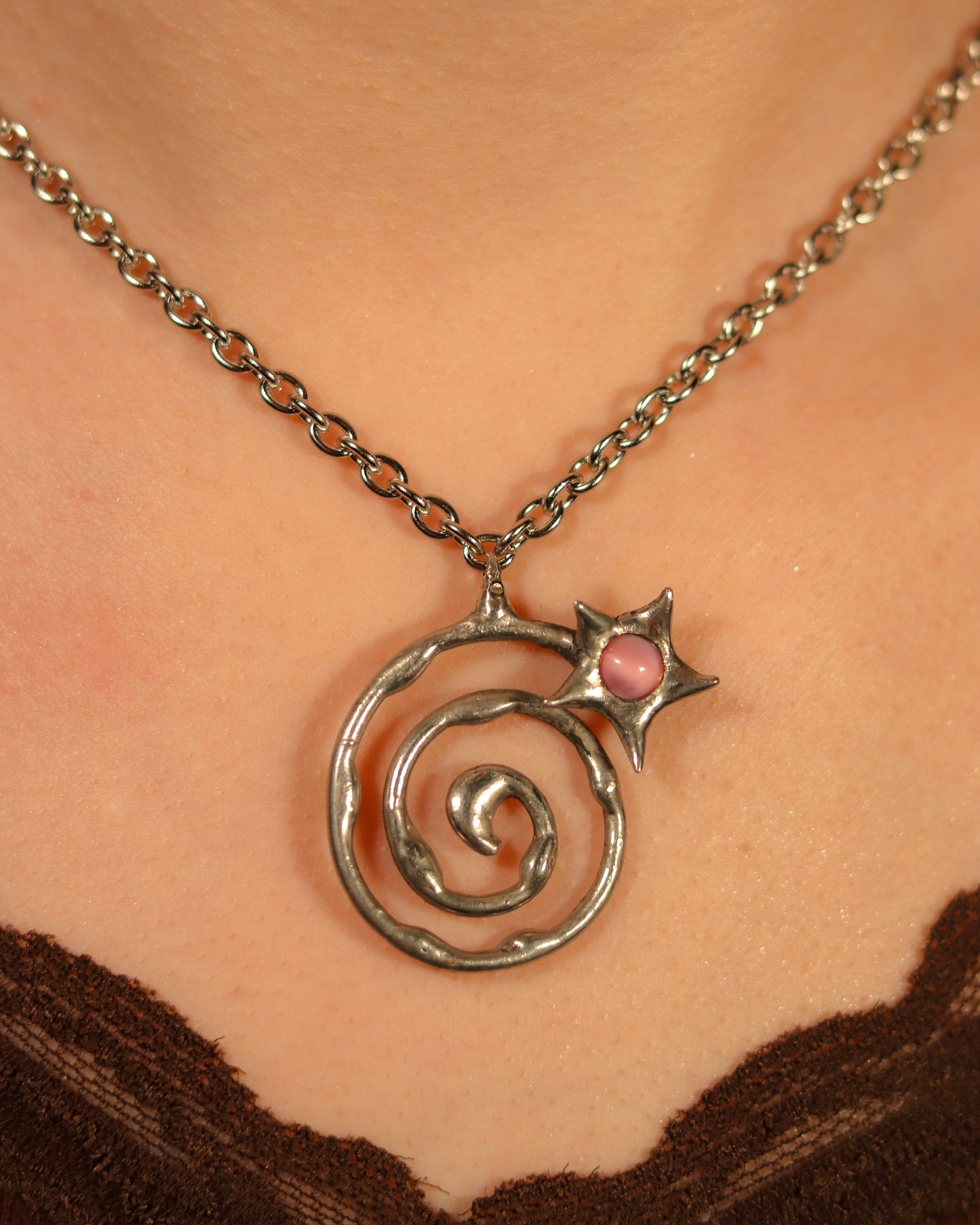 Pink Star Spiral