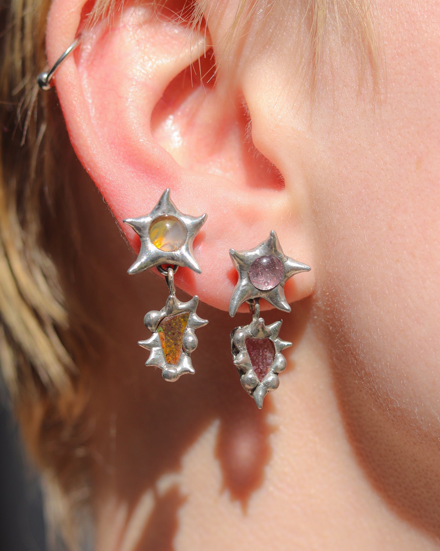 Sea Glass Earrings