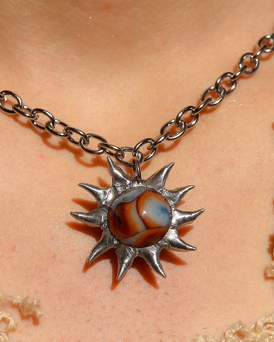 Surprise Marble Necklace!