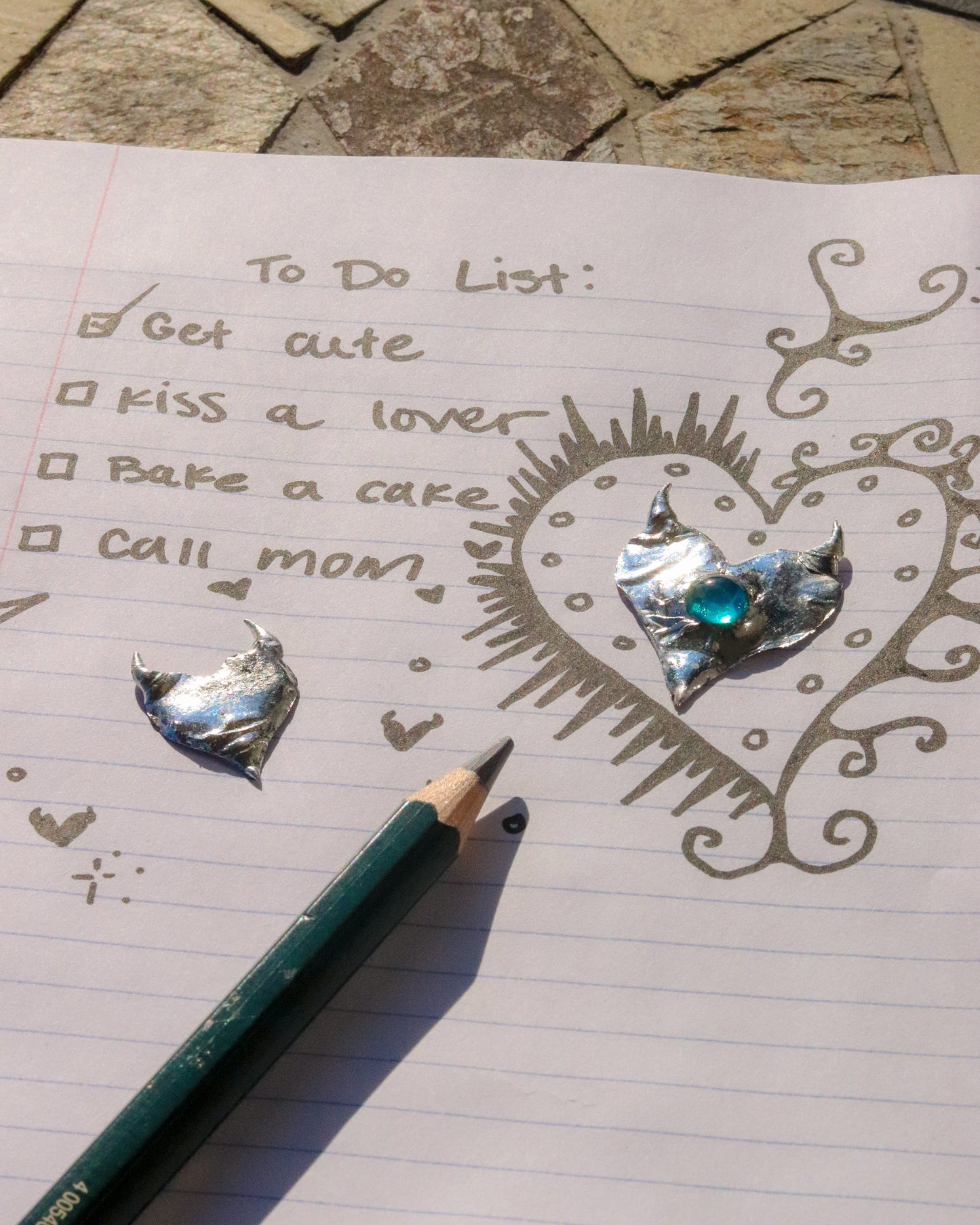 Small Heart Sticker