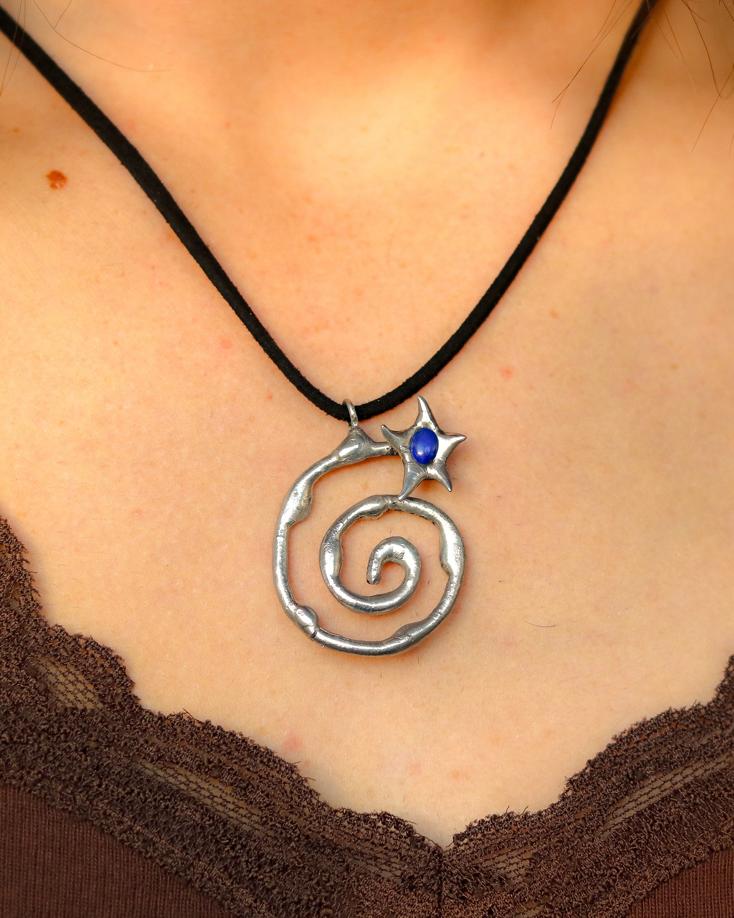 Blue Star Spiral