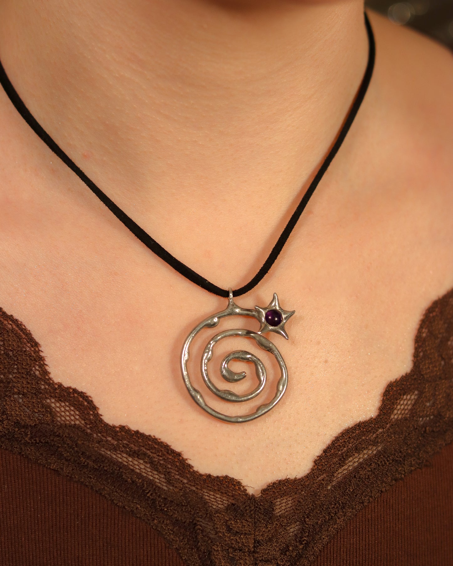 Amethyst Star Spiral