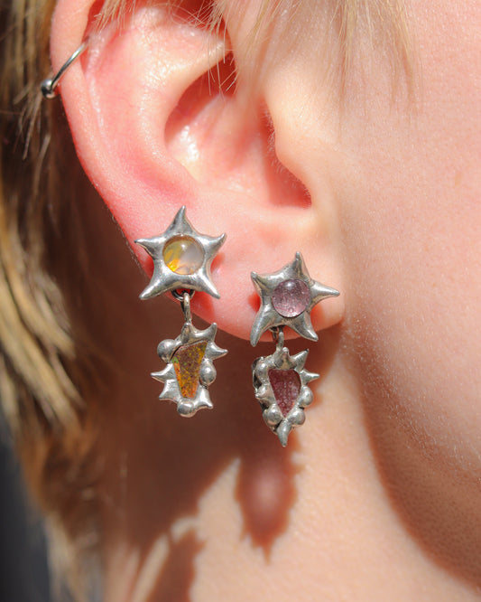 Sea Glass Earrings