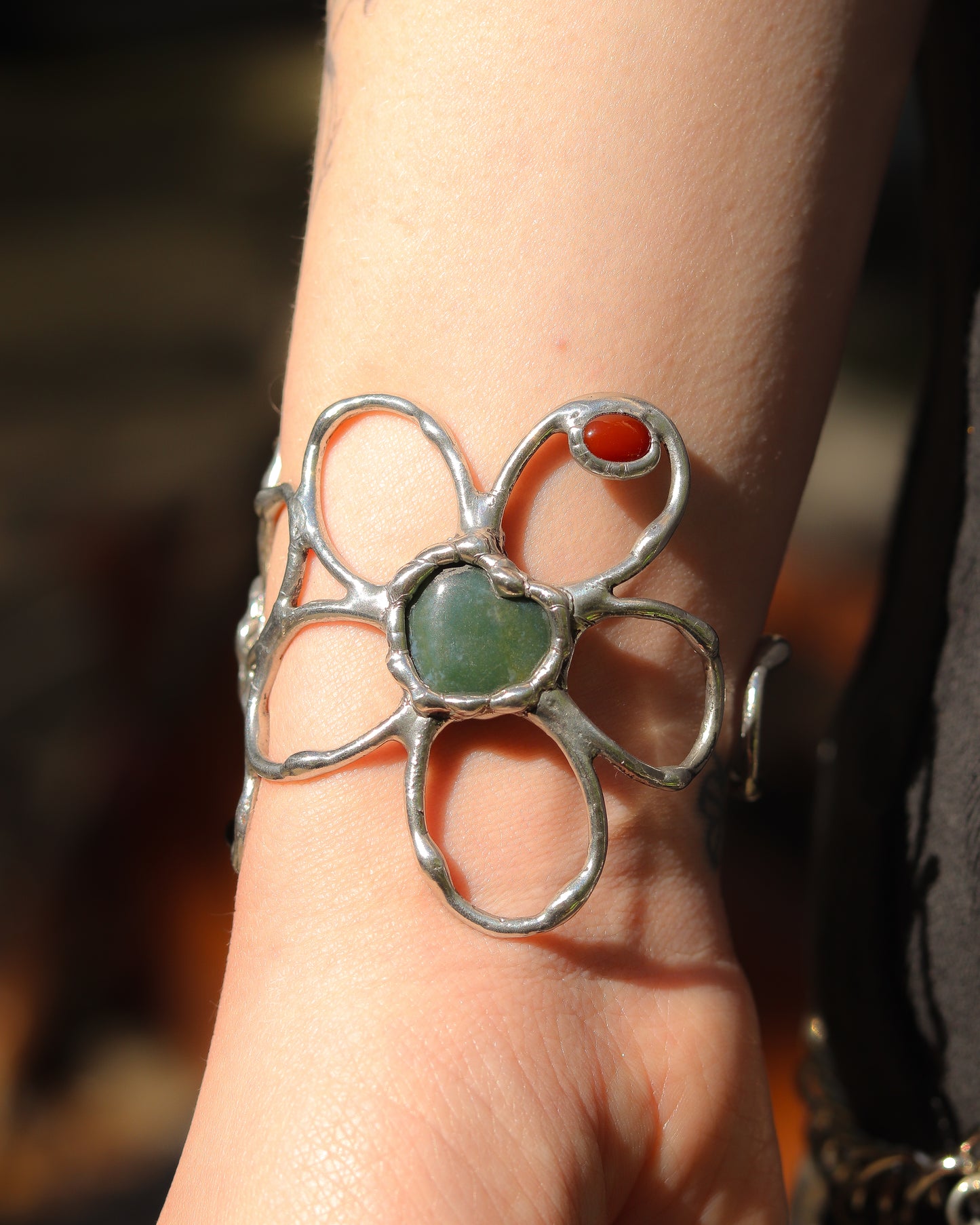 Midnight Heart Cuff